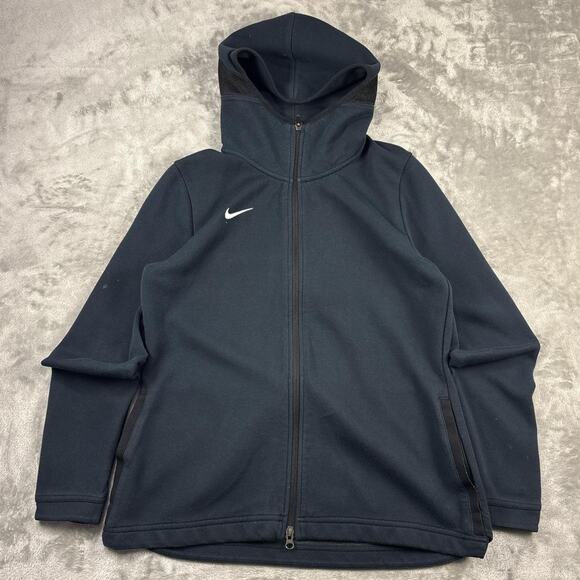 Nike Other - Nike Hoodie Men’s Black Basketball Hooded Full Zip Pockets Casual Lightweight L